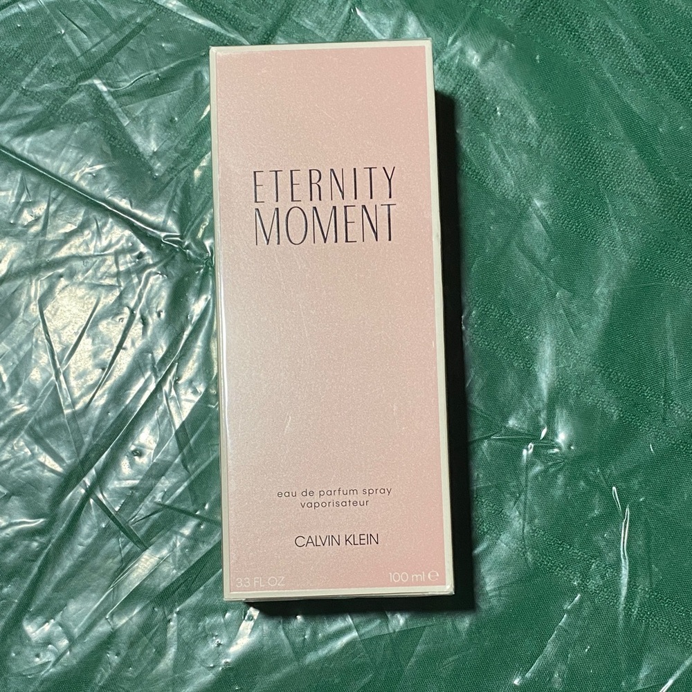 NIB Calvin Klein Eternity Moment Eau de Parfum in Pink Box